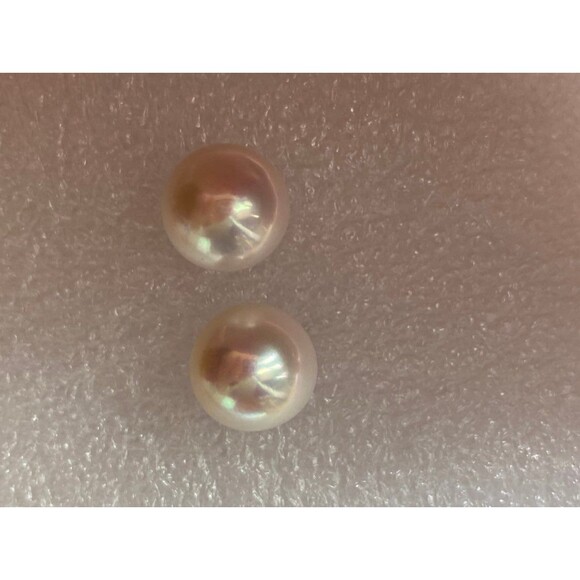 Handmade Jewelry - 18k vermail high heel Fresh water pearl 10mm